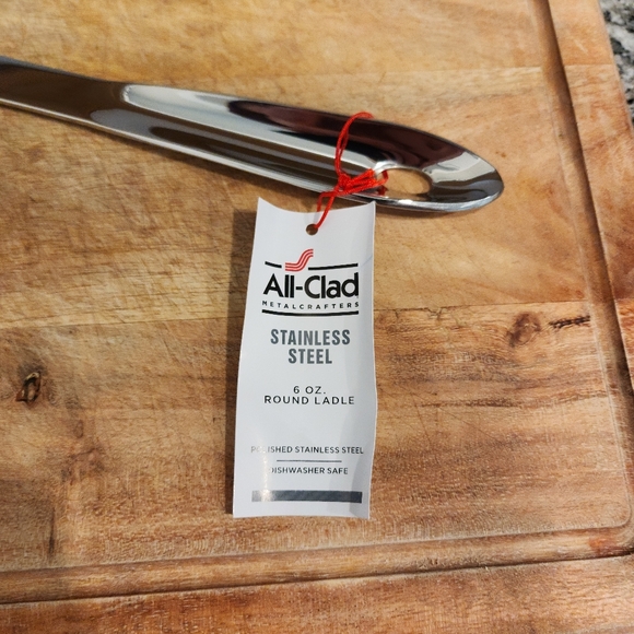 All-Clad 6oz 12" Round Ladle - Picture 2 of 4